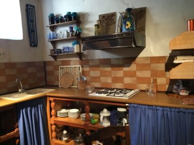 Kitchen with full amenities